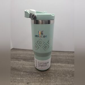 Stanley 30oz H2O Flip Straw Tumbler SEAGLASS GLOSS Winter Collection NEW